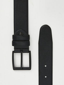 Deri G?r?n?ml? Erkek Kemer