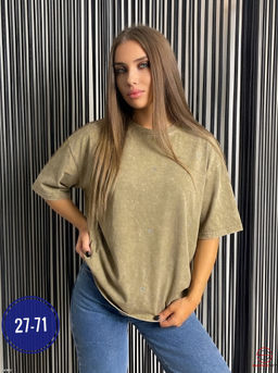 Футболка женская из хлопка