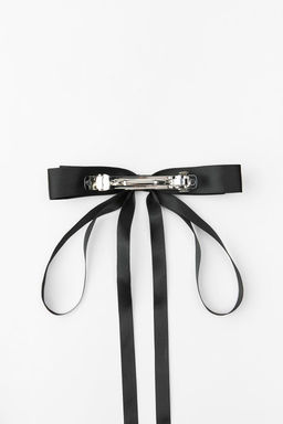 SATIN BOW HAIR CLIP - Zara фото 5