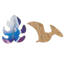 Пазл деревянный фигурный Стегозавр, 67 элементов - Лесная мастерская фото 8