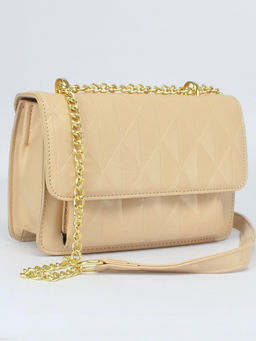 Сумка женская искусственная кожа Ch&K-7806, 2отд, плечевой ремень, бежевый SALE 259979 - Adelia фото 6