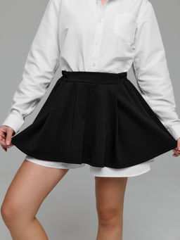 Юбка-Шорты синий