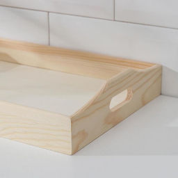Поднос для завтрака Доляна Woodie, 36×25×5 см, сосна