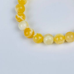 Браслет из желтого Кальцита - Радуга самоцветов фото 3