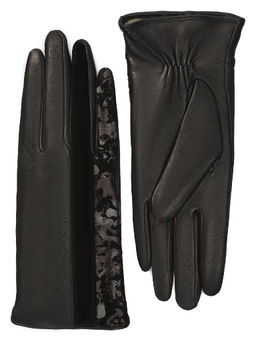 Перчатки женские ш+каш. IS00158 black/porto - Eleganzza фото 7