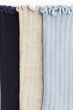 Pack de 3 calcetines en punto de canal? - H&m фото 3