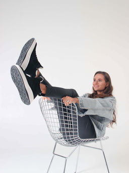 Ботинки 260.windyw. черный замш/Мех