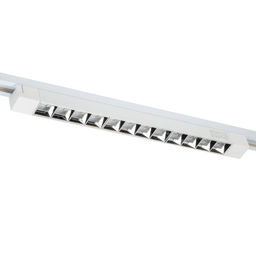ULB-Q282 30W/4000K WHITE Светильник-прожектор светодиодный трековый. Линейный. 2500 Лм. Белый свет (4000К). Корпус белый. ТМ Volpe