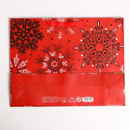 Пакет подарочный новогодний «Новогоднее великолепие», L 40×31×11.5 см