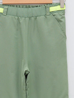 Beli Lastikli Kapitone Detayl? K?z ?ocuk Jogger Pantolon - Waikiki фото 3