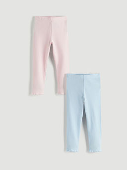 Beli Lastikli K?z ?ocuk Tayt 2li