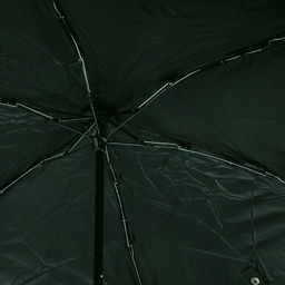 Зонт-мини механический Палитра UPF50+ ткань эпонж (полиэстер) + черное УФ-покрытие, 6 лучей, д/купола 90см, 5 сложений, 18см в сложенном виде, механизм против ветра, ручка с покрытием soft-touch, цвет черный, 218гр (Китай) - Домашняя Мода фото 6