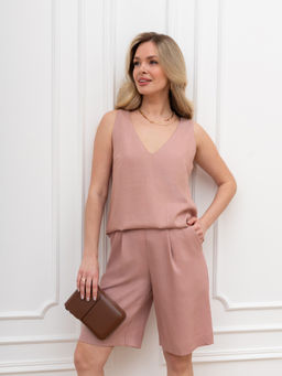 Шорты Сибелла-3 из вискозы со льном - Виотекс фото 21