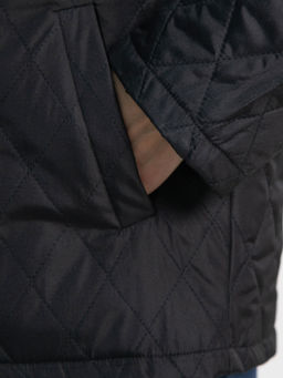 Куртка демисезонная стеганая (черная матовая) Б15194-25М - Lt collection фото 6