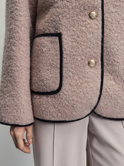 Куртка из искусственной овчины / Zarina  фото 6