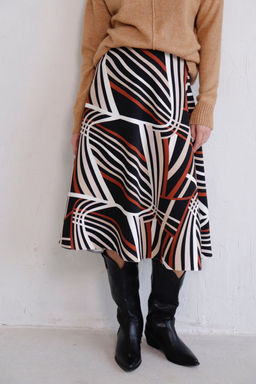 Юбка А-силуэта с принтом - Martichelli фото 59