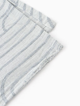 Плед «Этель» Cotton, 220×240 см, хлопок 100%, синий