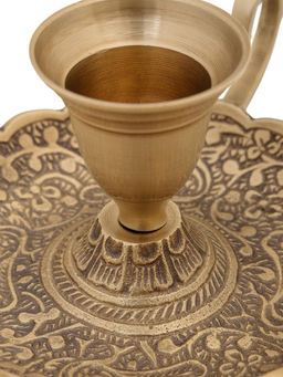Подсвечник № П231008/2 (антик) 2шт/упак - Ганг фото 3