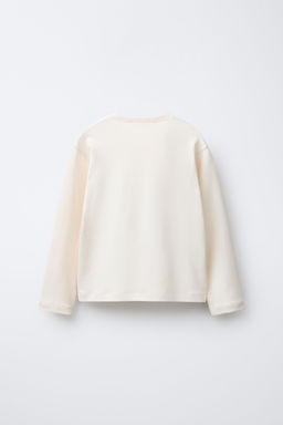 AGES 6-14 / TREE PRINT VELVET RIBBON PYJAMAS - Zara фото 3