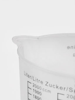 Кувшин мерный Доляна, 2 л, цвет прозрачный  фото 4