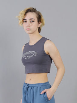 CRB wear / CSJG 64113-48K Топ для девочки,темно-серый/Ex.Cherubino фото 2
