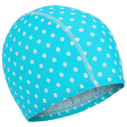 Шапочка для плавания взрослая ONLYTOP, тканевая, обхват 48 см, МИКС
