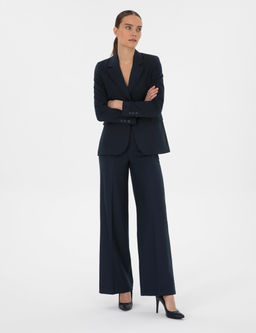 Lacivert Slim Fit Ceket