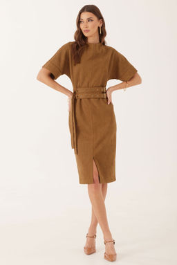 Платье LYUSHe 4005 коричневый  фото 4