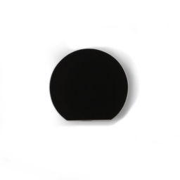 Ручка-кнопка CAPPIO RK147, d=26 мм, цвет черный, 8 шт.