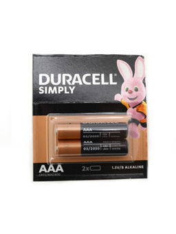Цена за 16 шт. Батарейка Duracell LR03 BL-12 2х6 /уп.20/120/ мизинчиковая