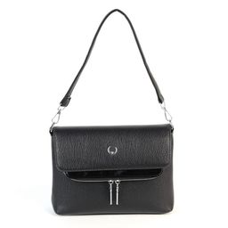 Женская сумка через плечо из эко кожи 8859 Блек - Cidirro фото 2