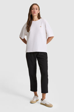 Kad_n Beyaz Bisiklet Yaka Ti__rt - U.s. polo assn фото 4