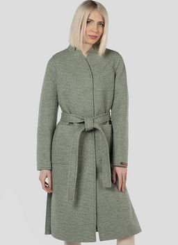 Пальто женское демисезонное (пояс)