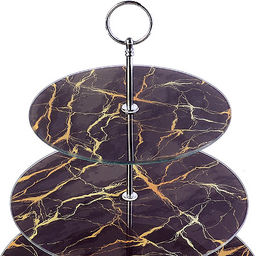 31505 Конфетница 3-ярусная на ножке LR (х8) - Mayer&boch фото 3