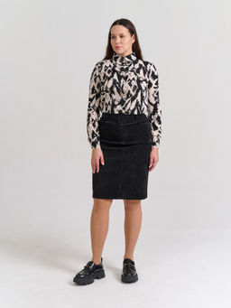 Вельветовая юбка