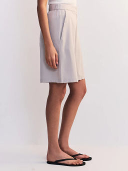 Шорты из вискозы и хлопка с отворотами ZR2605012116-60 / Zarina