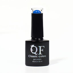 Гель лак для ногтей, CLASSIC COLORS, 3-х фазный, 8мл, LED/UV, цвет индиго (66) - Queen fair фото 8
