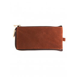 Футляр для ключей Croco-кл-501 (на молнии) натуральная кожа коричневый пулл-ап матовый (219) 264672