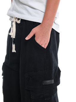 Брюки карго 33-91236 черный - Mini maxi фото 19