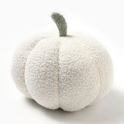 Подушка декоративная Этель. Тыква, d=28 см, жёлтая