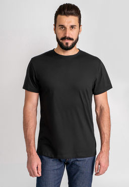 Футболка мужская короткий рукав GREG G145-RD-6012 (чёрный)