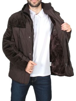 J8200 DK COFFEE Куртка мужская зимняя NEW B BEK (150 гр. холлофайбер) - Fashion фото 8