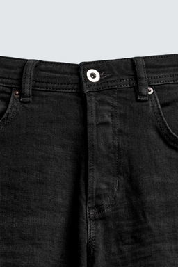 JEANS SKINNY CROPPED FIT / Negro - Zara фото 9