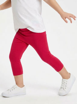 Бриджи (лосины) UD 0807 малиновый - Mini maxi фото 2