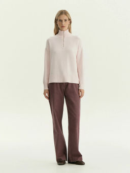 Свитер Emka B3144/cwarts из вискозы с нейлоном розовый фото 2