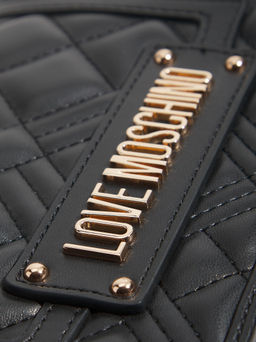 Женская сумка на плечо LOVE MOSCHINO QUILTED BAG Артикул 4561337, черный  фото 2
