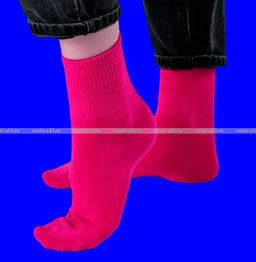 Цена за 10 пар. AMIGOBS носки высокие ЦВЕТНЫЕ с высокой резинкой арт. 1365