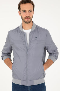 Мужское серое пальто Неожиданная скидка в корзине - U.s. polo assn фото 3