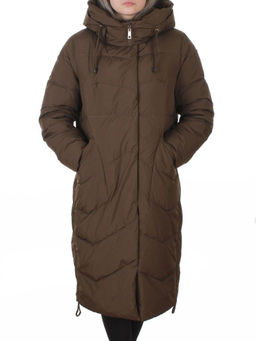 8806 DARK SWAMP Пальто зимнее женское (150 гр. холлофайбер)