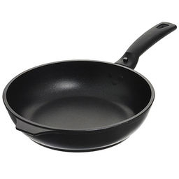 Сковорода с тефлоновым покрытием д28см "Традиция", съемная ручка из термостойкого пластика (Россия)